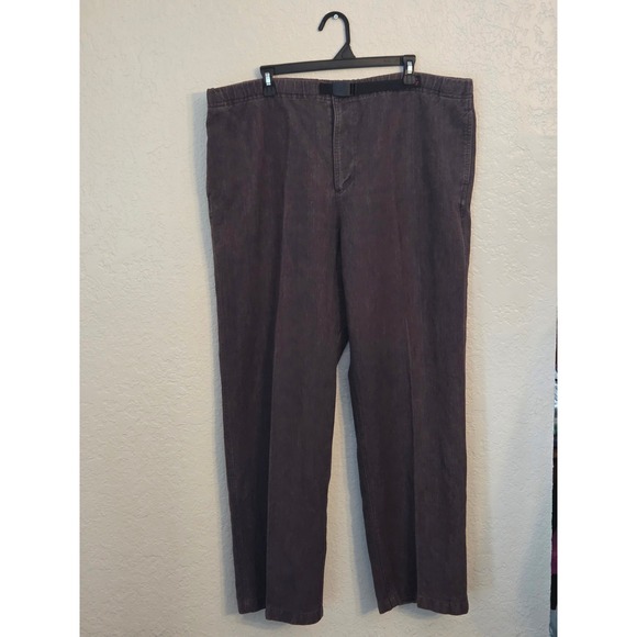 Gramicci Original Freedom Men's Pants XXL Hemp Blend Outdoor Hiking Belted - Picture 1 of 12
